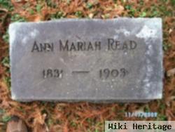 Ann Mariah Read