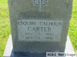 Esquire Calhoun Carter