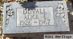 Alice E Duvall