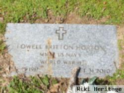 Lowell Britton Horton