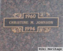 Christine M. Johnson