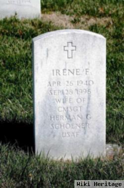 Irene F Schoener