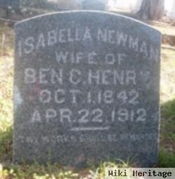 Isabella Newman Henry