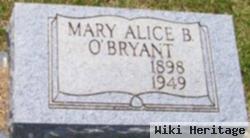 Mary Alice Burt O'bryant