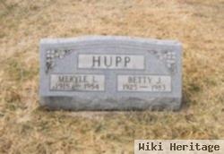 Sgt Meryle Louis Hupp