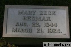 Mary Beck Redman