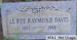 Le Roy Raymond Davis