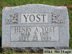 Henry A Yost