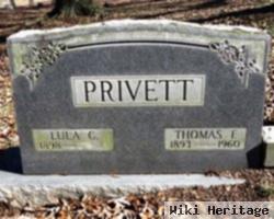 Thomas F. Privett