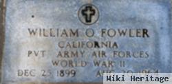 Pvt William Orrin Fowler