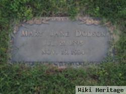 Mary Jane Dodson