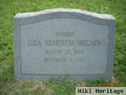 Lula Henrietta Poythress Dillard