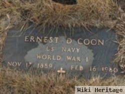 Ernest D. Coon