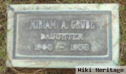 Miriam A. Roling Grube