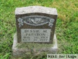 Bessie M. Cornell Preston