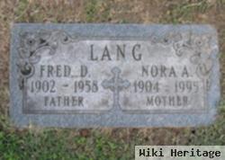 Nora A Lang