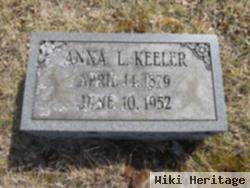Anna L Spencer Keeler