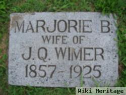 Marjorie B Wimer