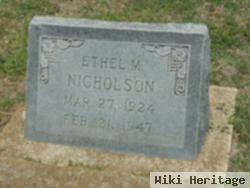 Ethel M. Nicholson