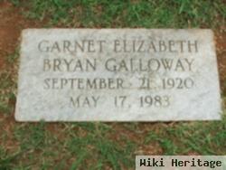 Garnet Elizabeth Bryan Galloway