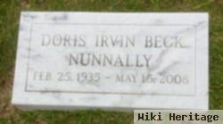 Doris Nell Irvin Beck Nunnally