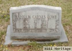 Malcolm Carnes Lowe, Sr