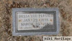 Dessie Lee Hancock Persall