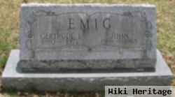 Gertrude Irene Brillhart Emig