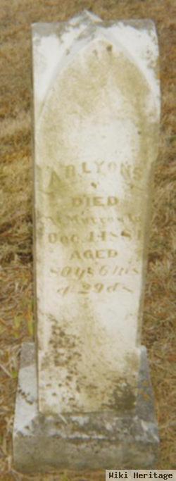 Aaron Robeson Lyons