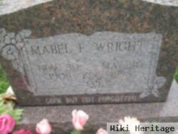 Mabel F Long Wright