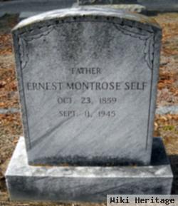 Ernest Montrose Self