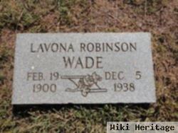 Lavona Robinson Wade