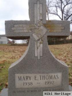 Mary E Thomas