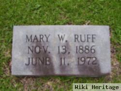 Mary Elizabeth Williams Ruff