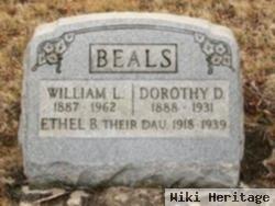 Dorothy D Shilling Beals