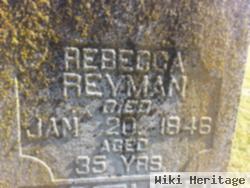 Rebecca Lindley Reyman