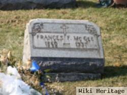 Frances F. Mcgee