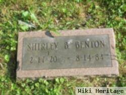 Shirley B. Benton