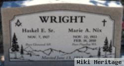 Haskel E Wright, Sr