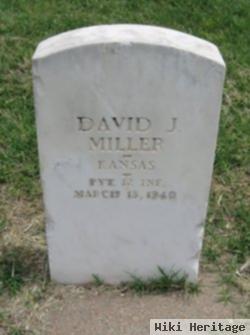 Pvt David J. Miller