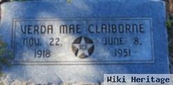 Verda Mae Hudson Claiborne