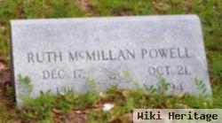 Ruth Mcmillan Powell