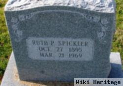 Ruth P Spickler