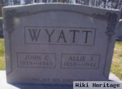 Allie Jane Hodge Wyatt