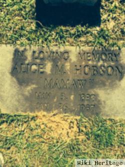 Alice Mae Thompson Hobson