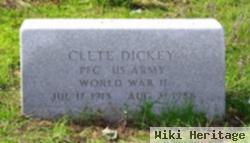 Clete Dickey