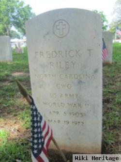 Cwo Fred Taffinder Riley