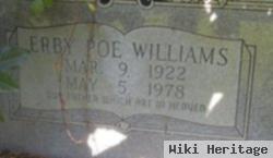 Erby Poe Williams