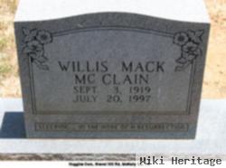 Willis Mack Mcclain
