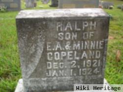 Ralph E Copeland